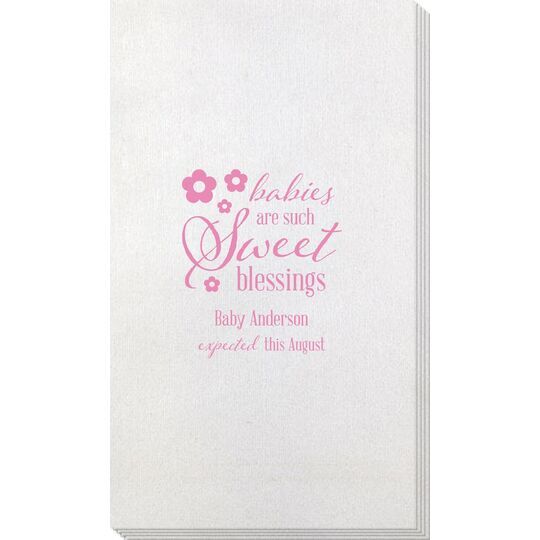 Sweet Blessings Bamboo Luxe Guest Towels